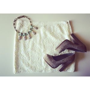 White Madewell Skirt